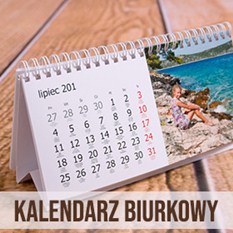 Kalendarz biurkowy 12 stron własne zdjęcia Gdansk